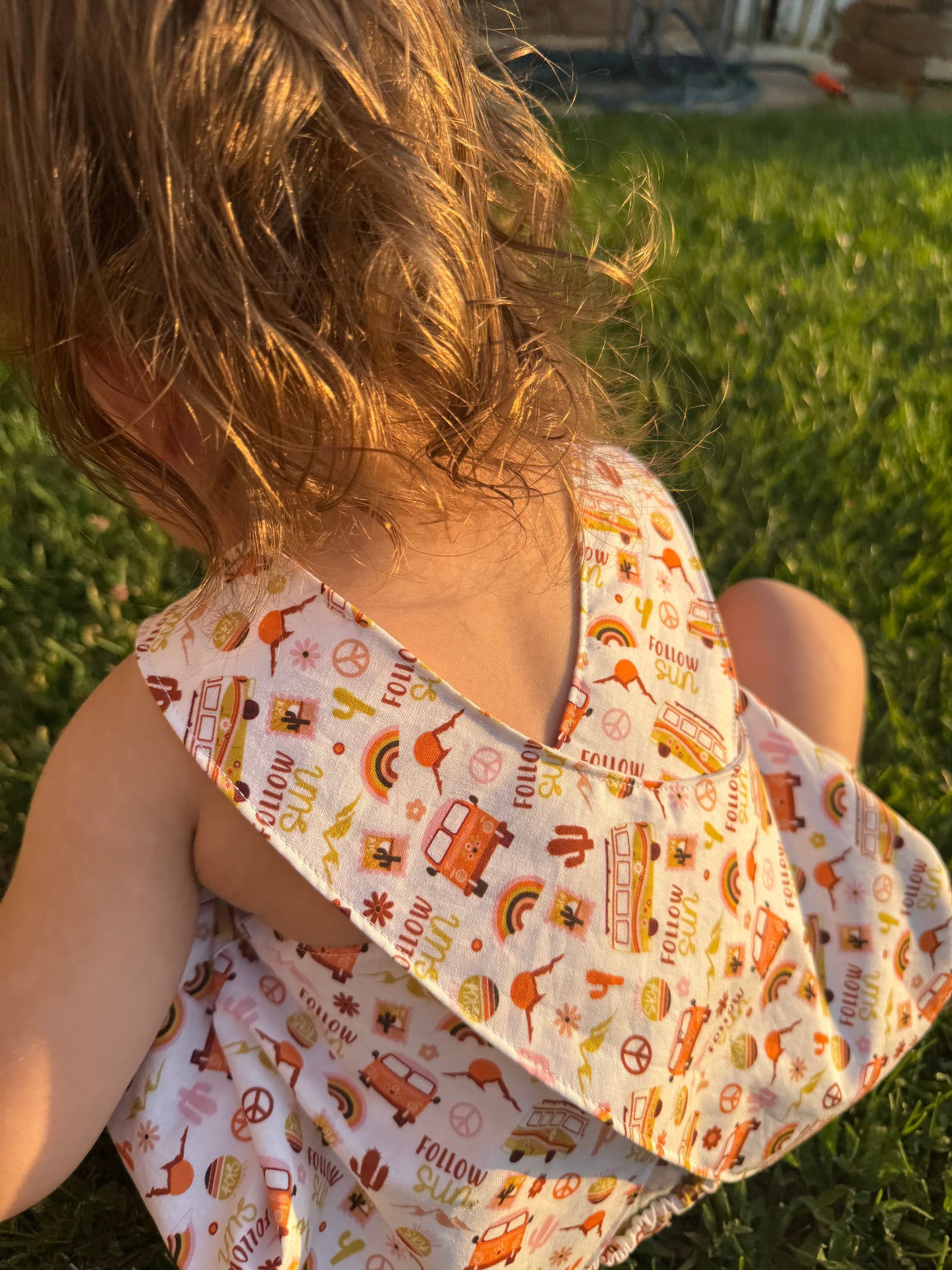 Wrap Swing Dress & Bloomer Set