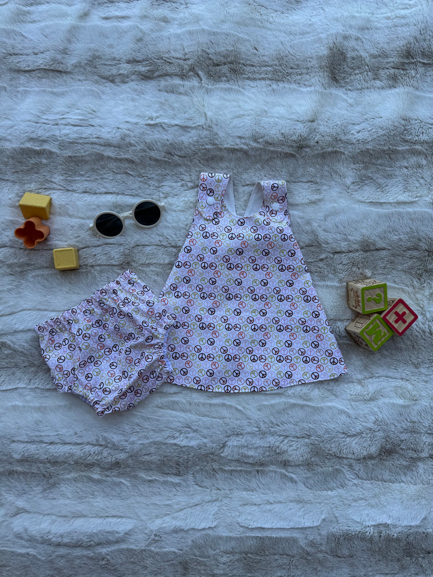 Wrap Swing Dress & Bloomer Set