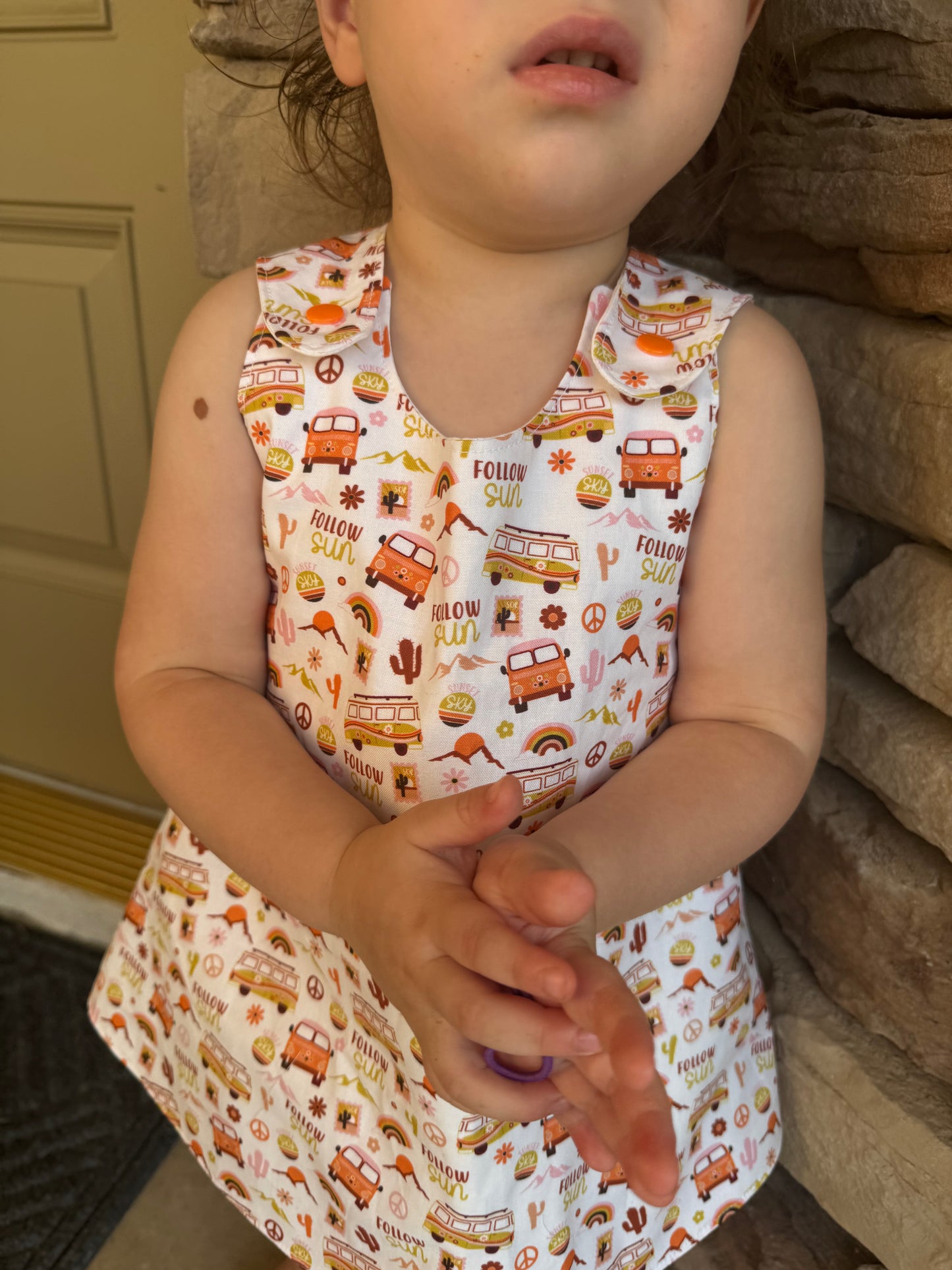 Wrap Swing Dress & Bloomer Set