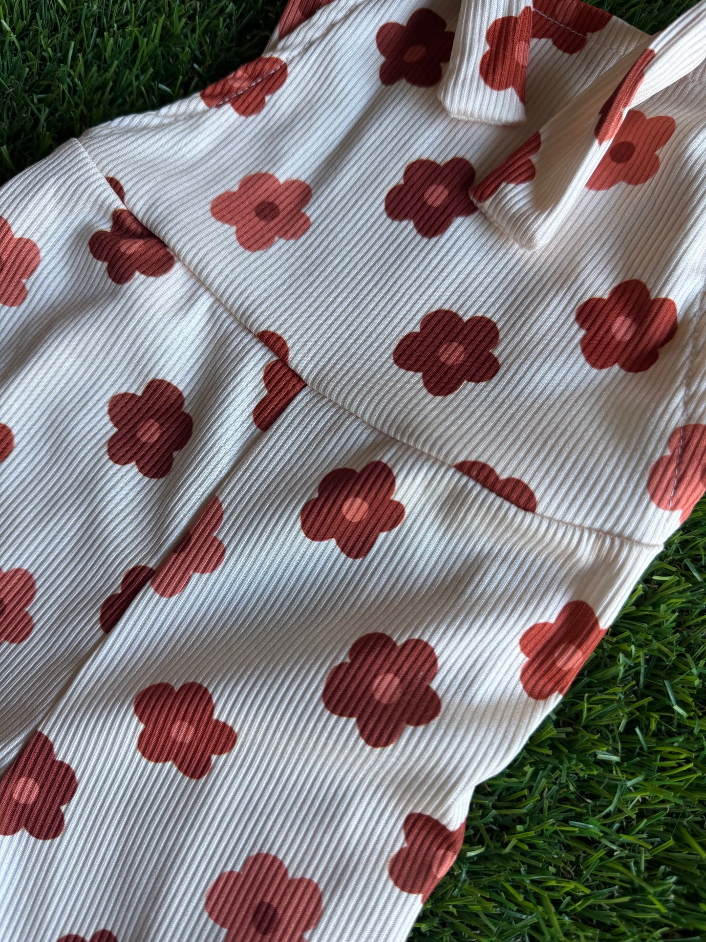 Flower Power Bellbottom Overalls