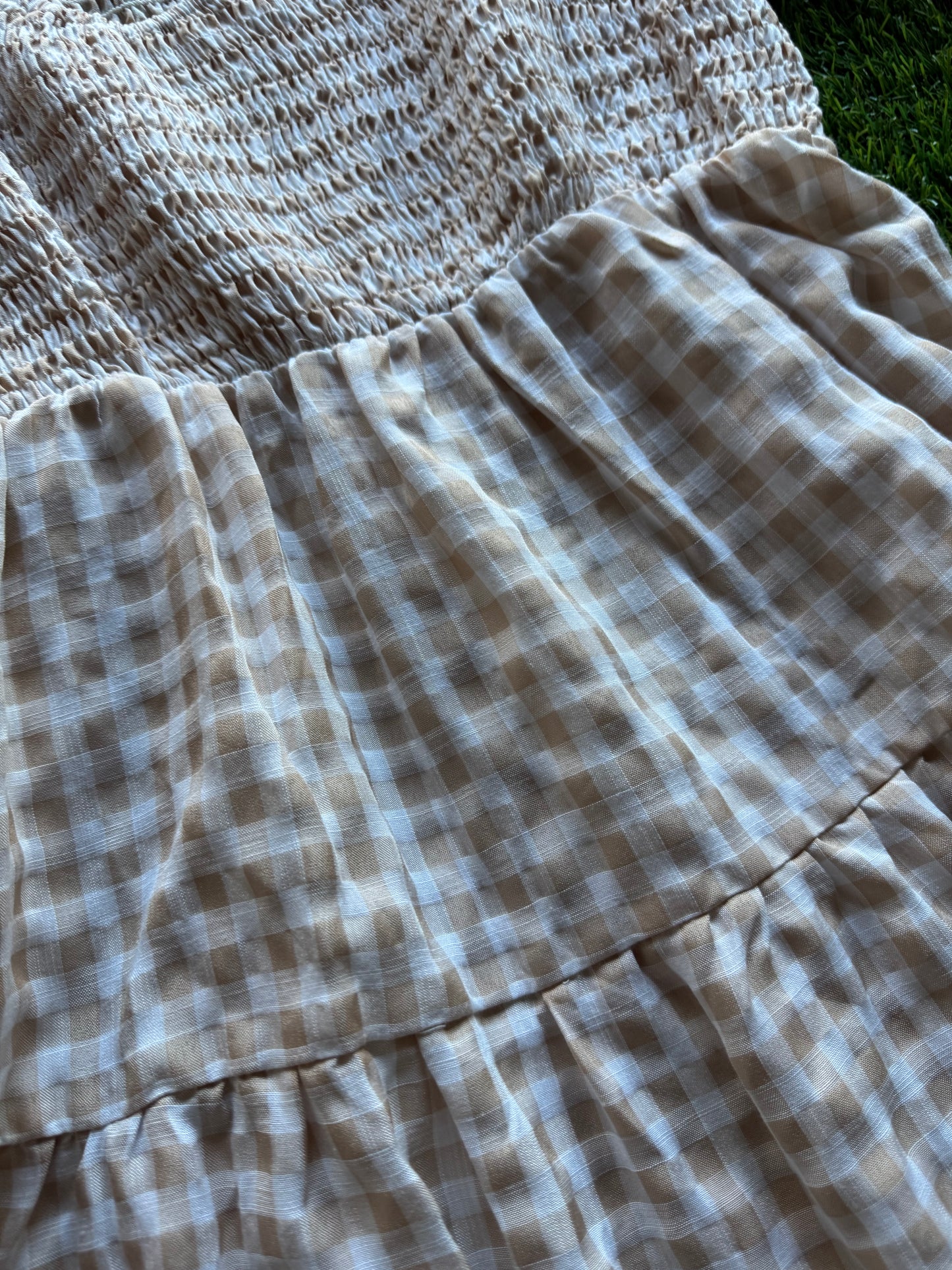 Mommy & Me Gingham Dress